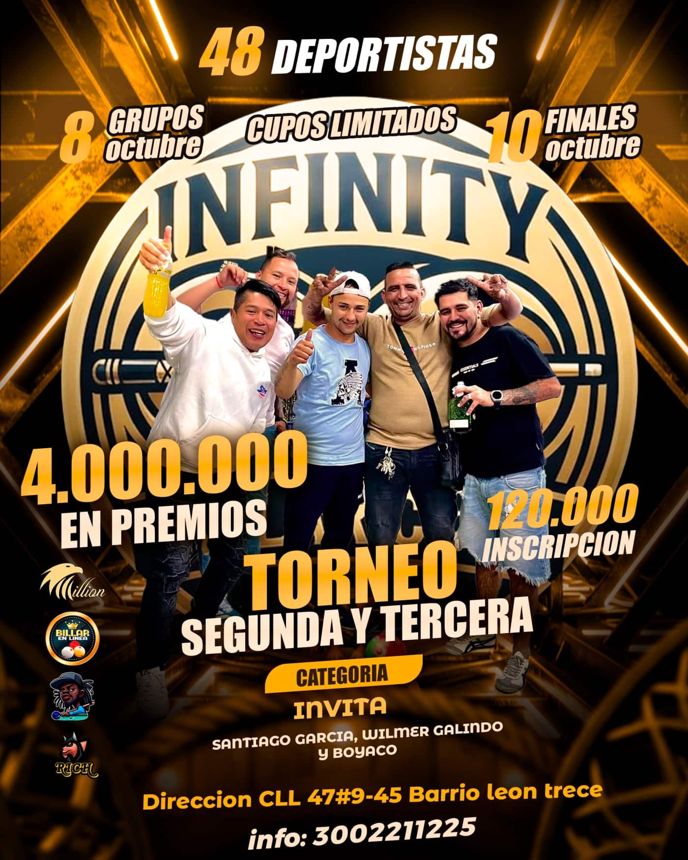 Imagen del torneo TORNEO DE 2° Y 3° INFINITY